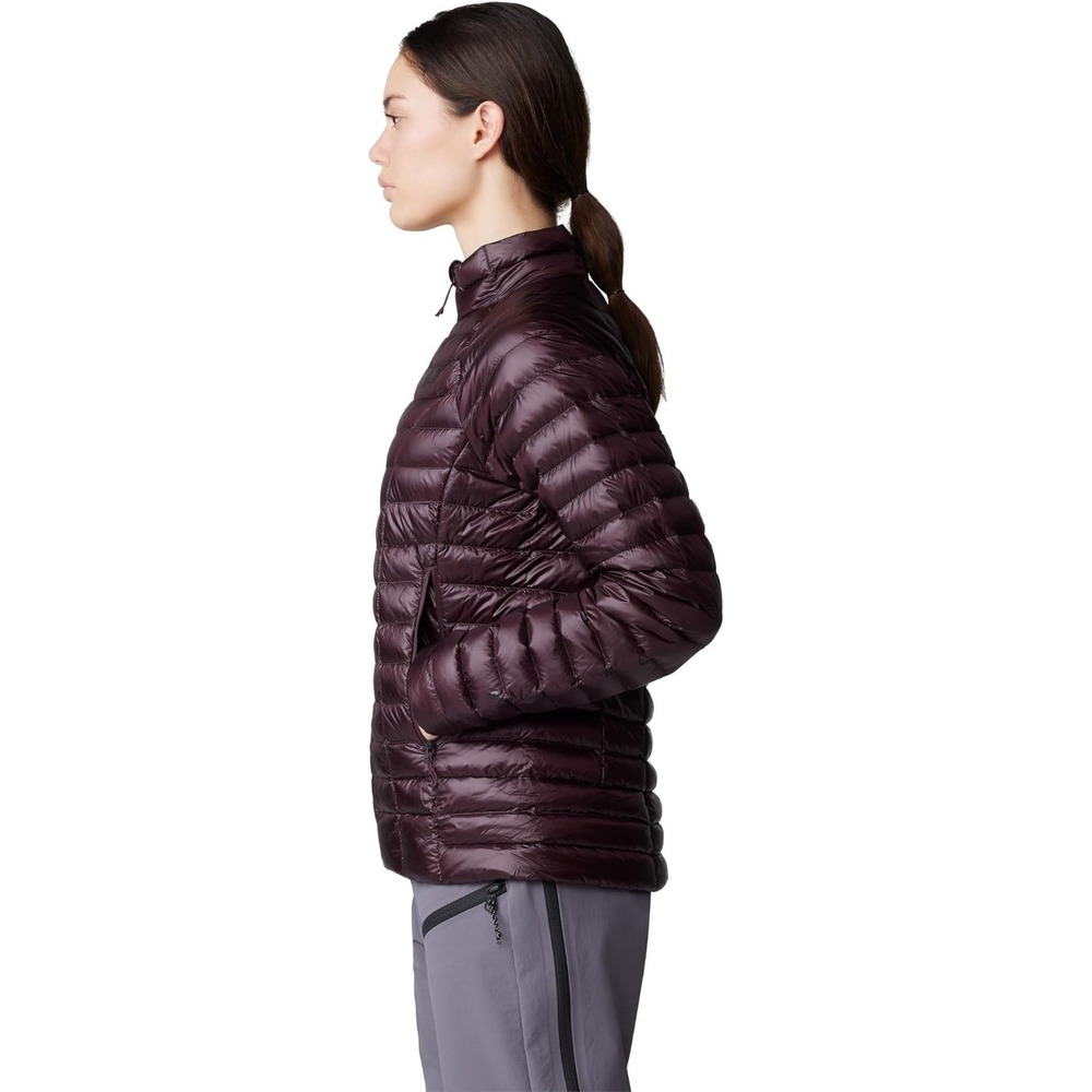 Mountain Hardwear Women's Sz M Ghost Whisperer Jacket Blackberry Purple 800FP - Picture 3 of 9
